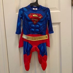 Baby Superman Costume, size 0-6 months